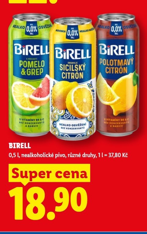 BIRELL 0,5 l