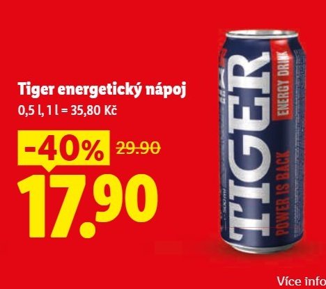 Tiger energetický nápoj