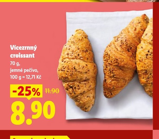 Vícezrnný croissant