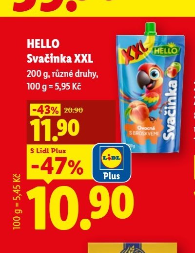 HELLO Svačinka XXL