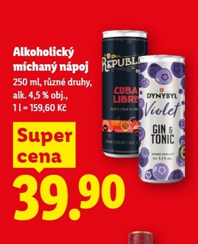 Alkoholický míchaný nápoj