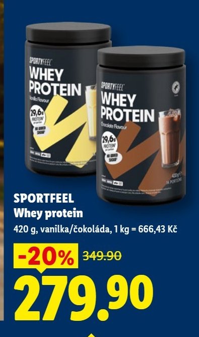 SPORTFEEL Whey protein