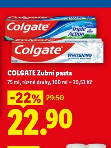 COLGATE Zubní pasta