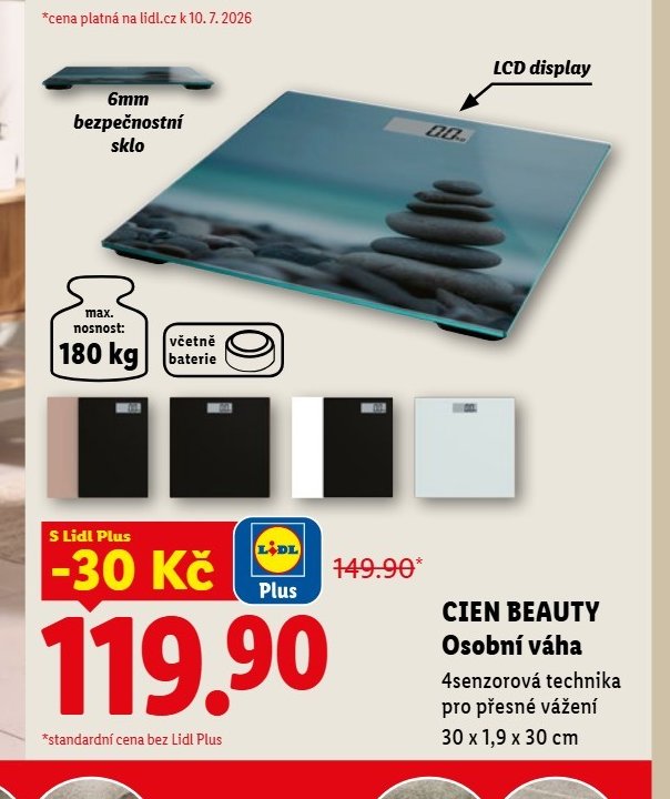 CIEN BEAUTY Osobní váha