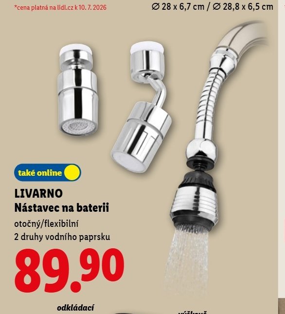 LIVARNO Nástavec na baterii