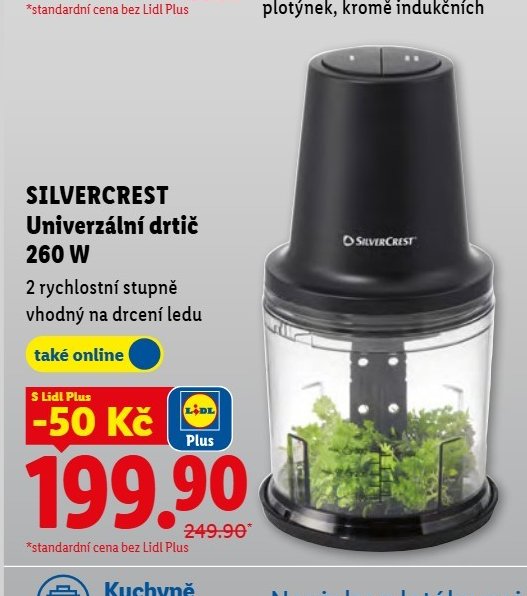 SILVERCREST Univerzální drtič 260 W
