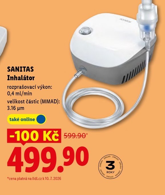 SANITAS Inhalátor