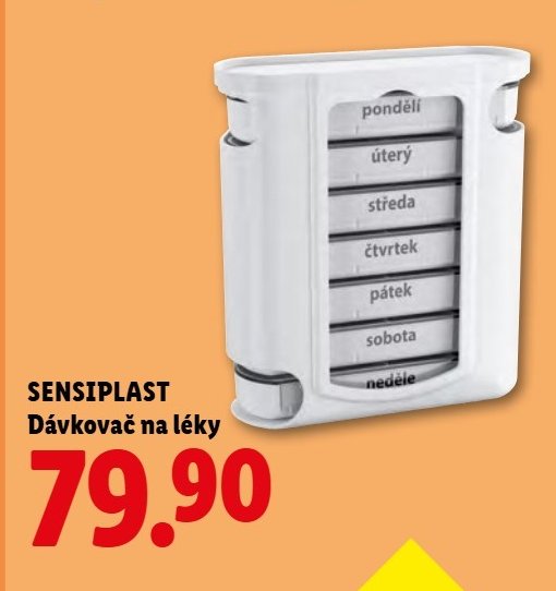 SENSIPLAST Dávkovač na léky