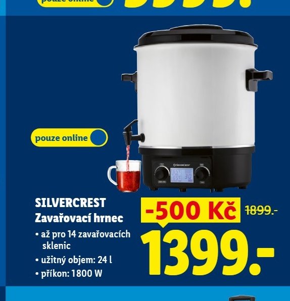 SILVERCREST Zavařovací hrnec