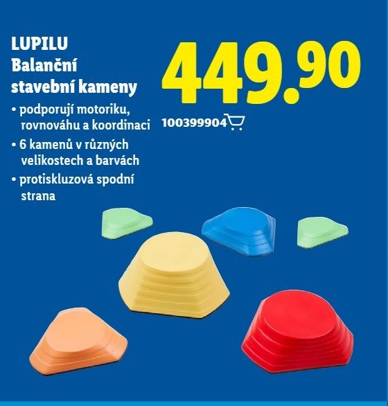 LUPILU Balanční stavební kameny