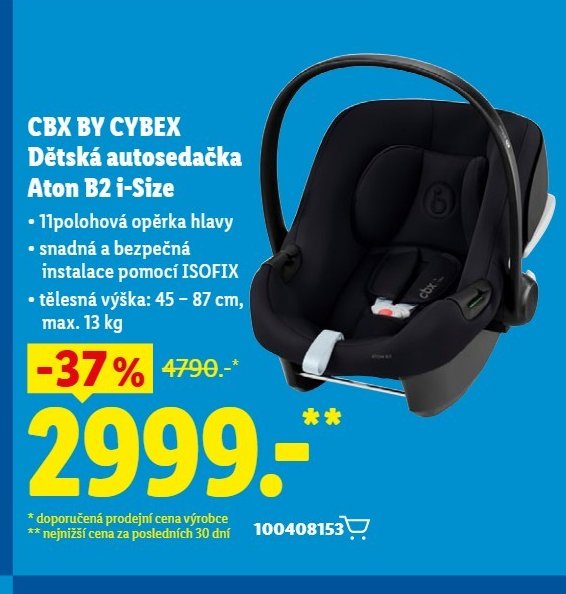 CBX BY CYBEX Dětská autosedačka Aton B2 i-Size
