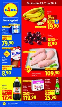 akční leták Lidl 23.7.2026-26.7.2026