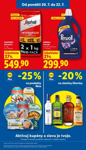 akční leták Lidl 20.7.2026-22.7.2026
