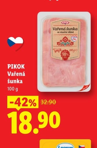 PIKOK Vařená šunka