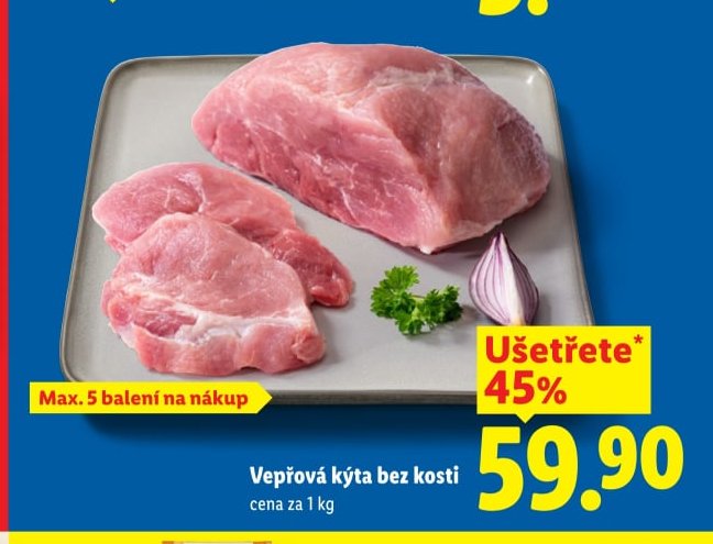 Vepřová kýta bez kosti