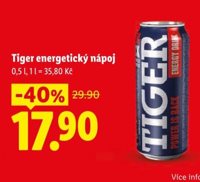 Tiger energetický nápoj 0,5 l