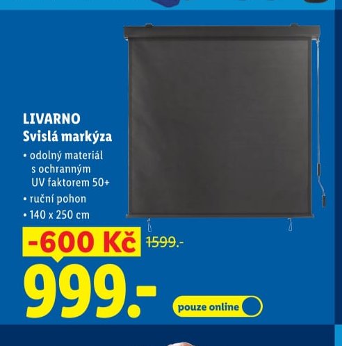 LIVARNO Svislá markýza