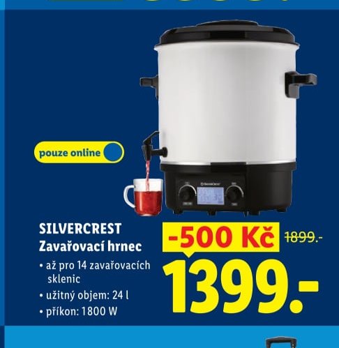 SILVERCREST Zavařovací hrnec