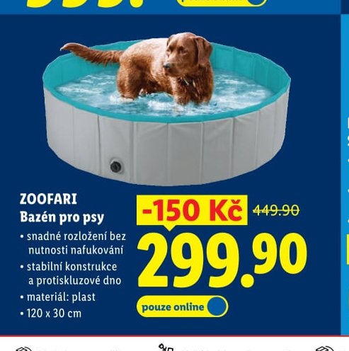 ZOOFARI Bazén pro psy