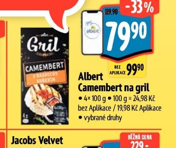 Albert Camembert na gril