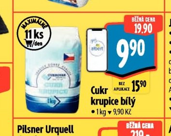Cukr krupice bílý