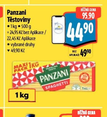 Panzani Těstoviny