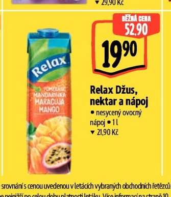 Relax Džus, nektar a nápoj