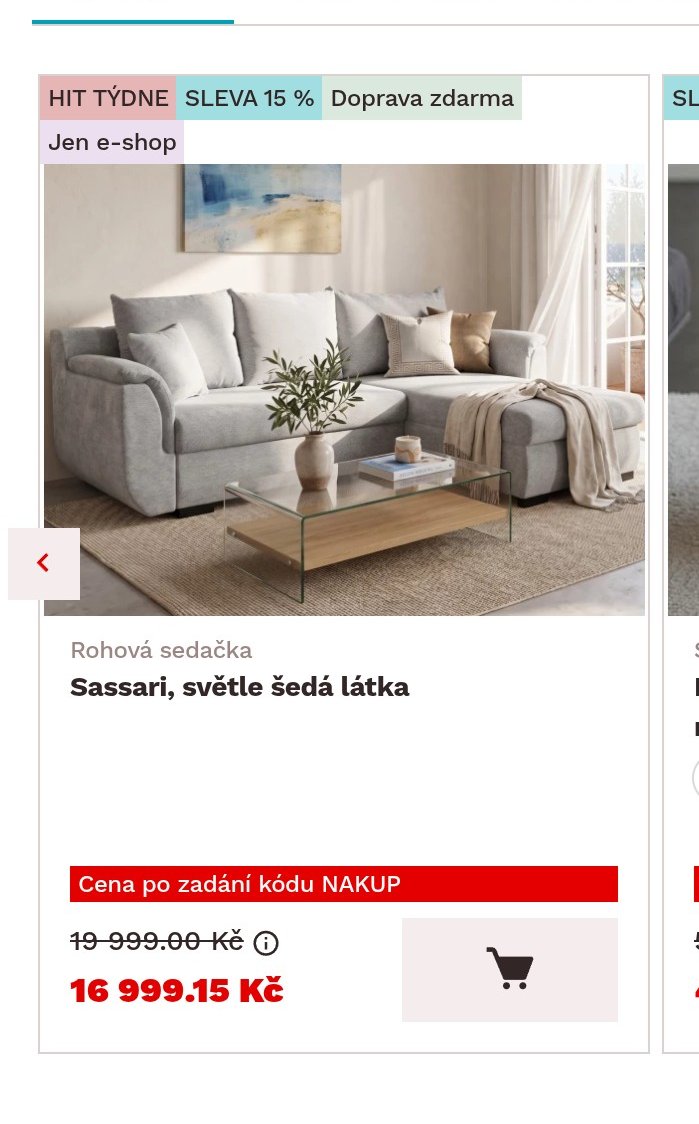Sassari, světle šedá látka