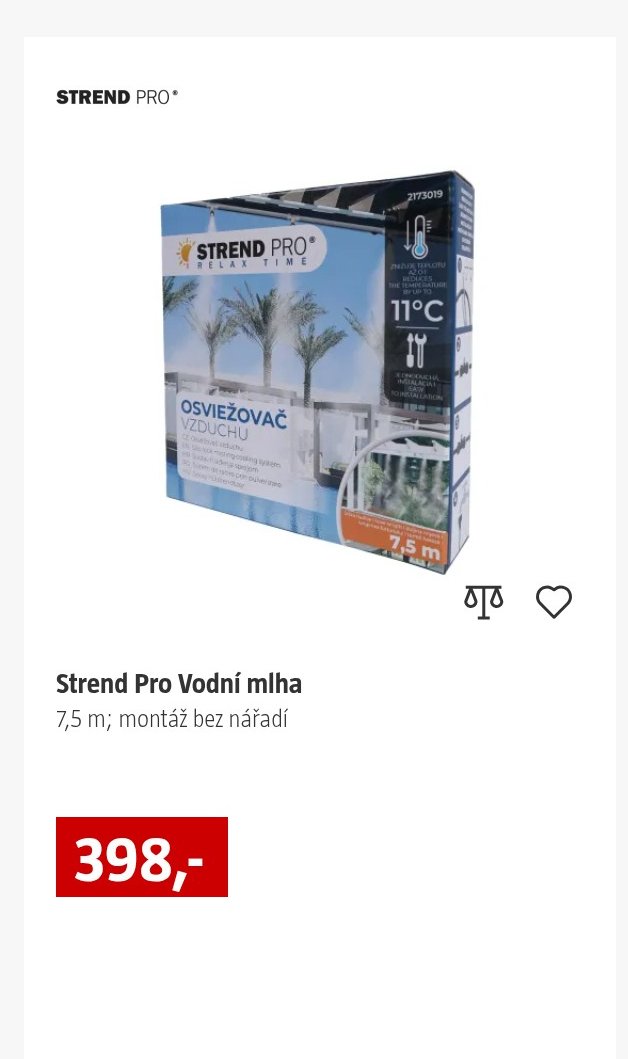 Strend Pro Vodní mlha - BAUHAUS akcniletaky.com