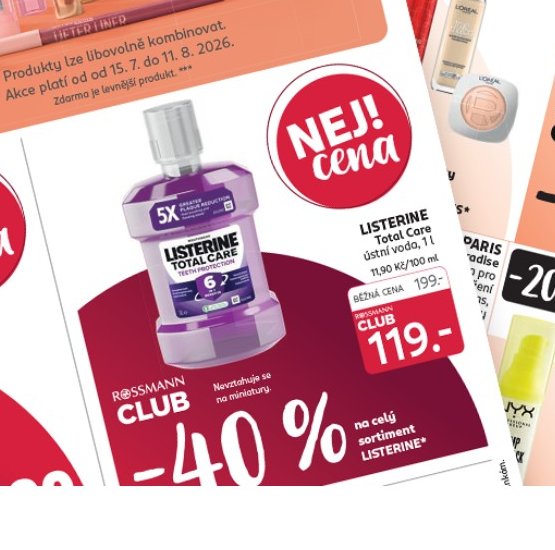 Listerine Total Care ústní voda