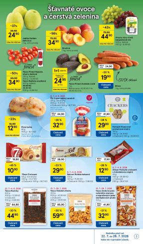 akční leták Tesco 22.7.2026-28.7.2026