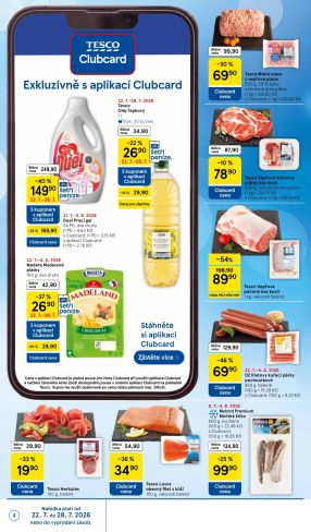 akční leták Tesco 22.7.2026-28.7.2026