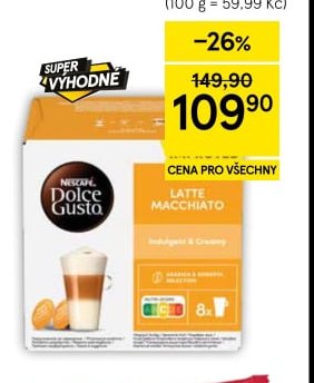 Nescafé Dolce Gusto Kávové kapsle 183,2 g