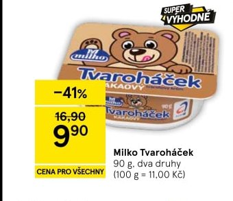Milko Tvaroháček 90 g