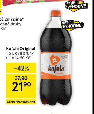 Kofola Originál 1,5 l