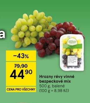 Hrozny révy vinné bezpeckové mix