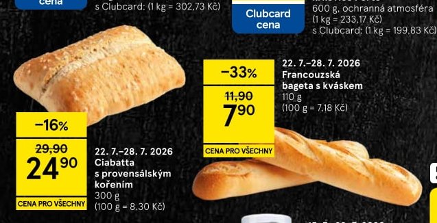 Francouzská bageta s kváskem