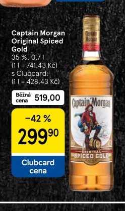Captain Morgan Original Spiced Gold