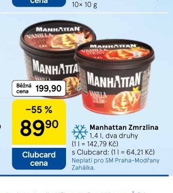 Manhattan Zmrzlina
