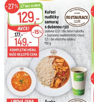Kuřecí nudličky samuraj s dušenou rýží