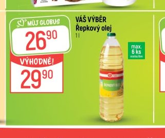 Váš výběr Řepkový olej