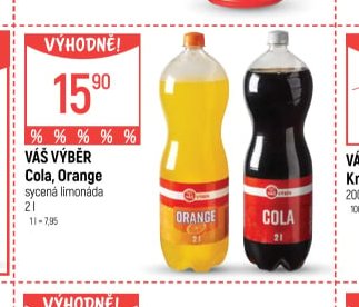 Váš Výběr Cola, Orange