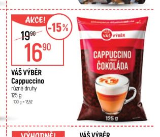 Váš Výběr Cappuccino