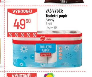Váš Výběr Toaletní papír