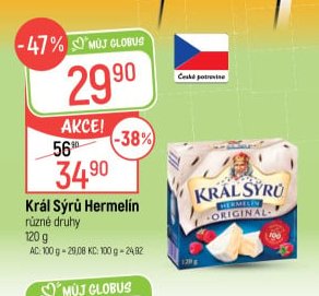 Král Sýrů Hermelín