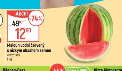 Meloun vodní červený s nízkým obsahem semen
