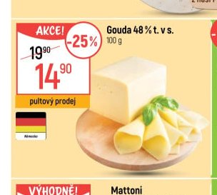Gouda 48% t. v s.
