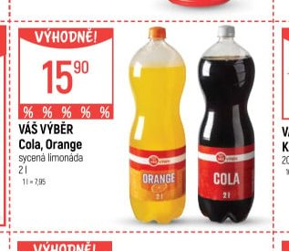 Váš Výběr Cola, Orange