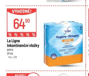 La Ligne Inkontinenční vložky