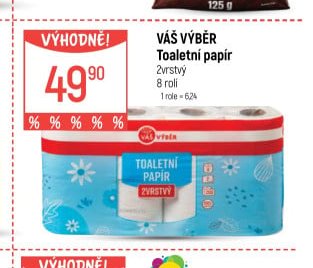 Váš Výběr Toaletní papír